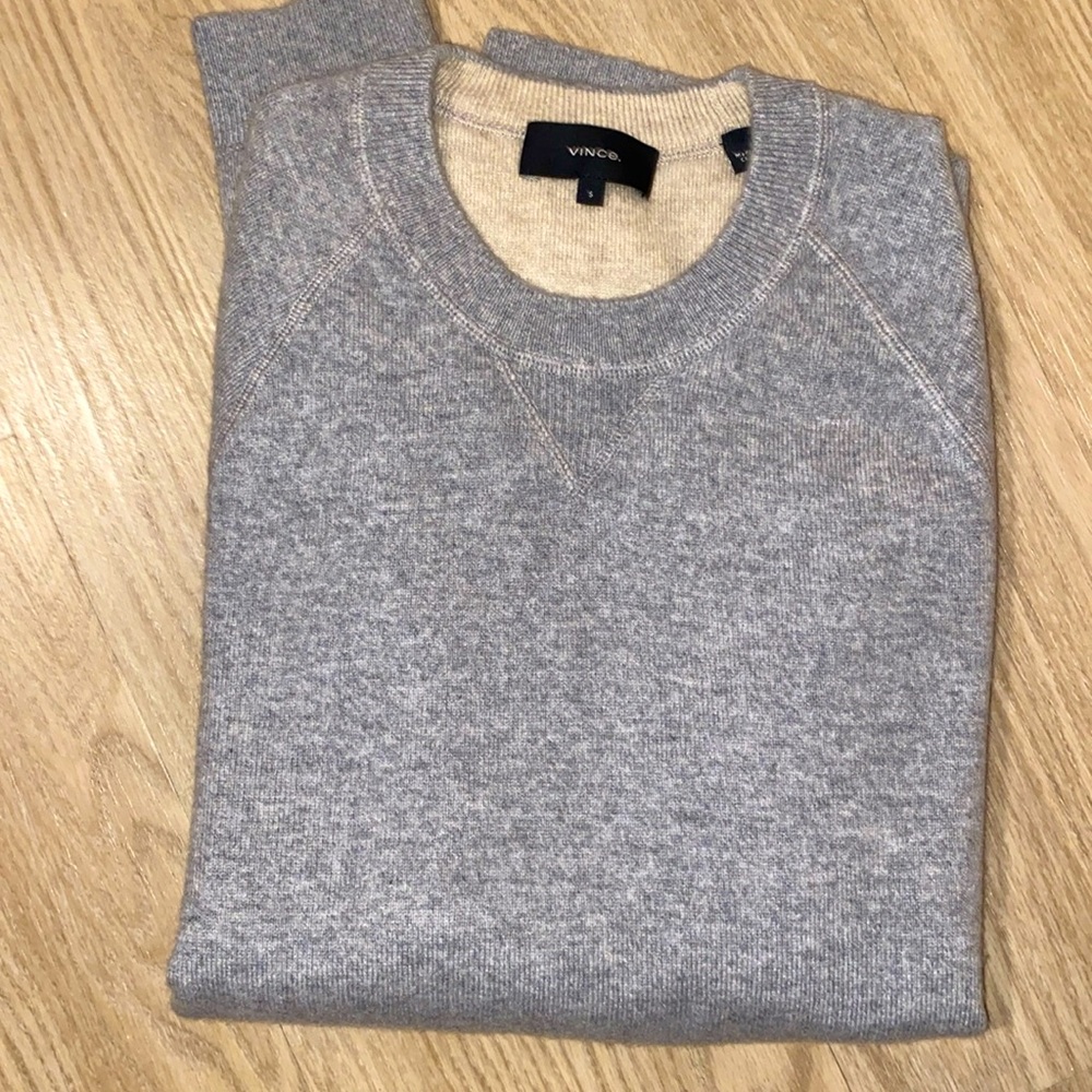 Vince Cashmere Crewneck Sweater